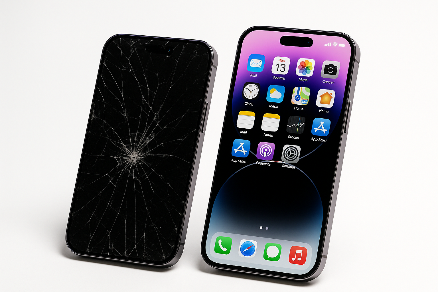 Cambiamo schermo iPhone per tutti modelli a partire da 35€, Cambio schermo iPhone 13 da 70€
